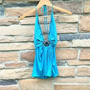 Necklace Halter Top